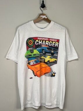 Vtg 90s Dodge Charger T Shirt